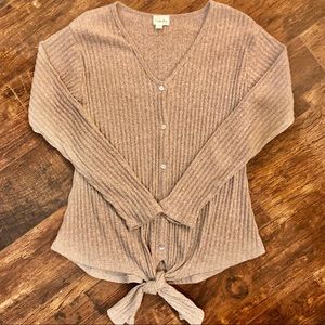Cute Tie Sweater
